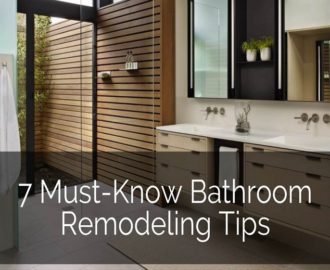 Tips to consider for bathroom renovation