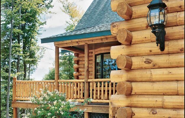 log cabins,