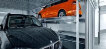 semi automatic parking system