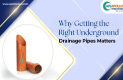underground drainage pipes